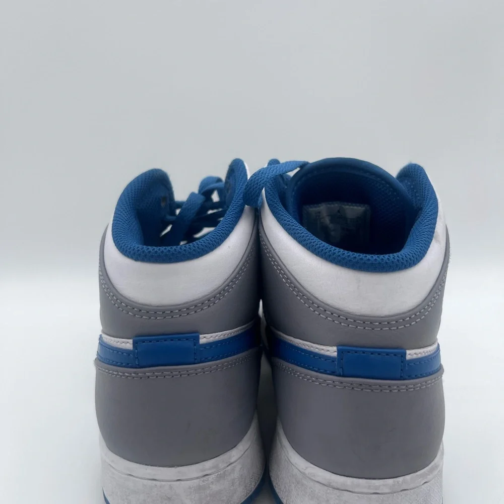 Air Jordan 1 Mid GS 'Cement True Blue'‎ Youth Size 7